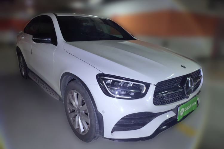 Used Mercedes-Benz GLC Coupe 2021 GLC 260 4MATIC Coupe SUV Front Right 45 Deg
