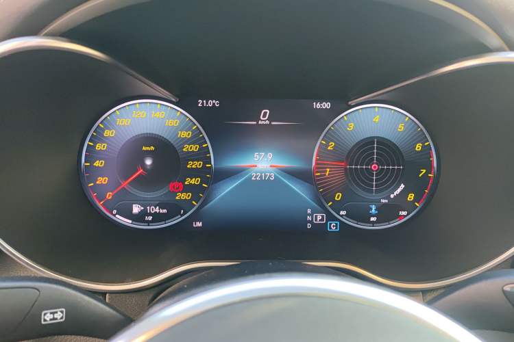 Used Mercedes-Benz GLC Coupe 2021 GLC 260 4MATIC Coupe SUV Instrument Cluster
