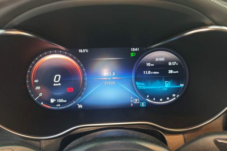 Used Mercedes-Benz GLC Coupe 2021 GLC 260 4MATIC Coupe SUV Instrument Cluster