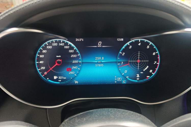 Used Mercedes-Benz GLC Coupe 2021 GLC 260 4MATIC Coupe SUV Instrument Cluster