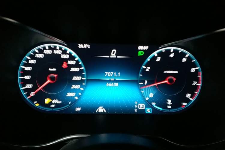 Used Mercedes-Benz GLC Coupe 2021 GLC 300 4MATIC Coupe SUV Instrument Cluster