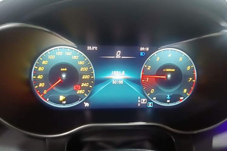 Used Mercedes-Benz GLC Coupe 2021 GLC 260 4MATIC Coupe SUV Instrument Cluster