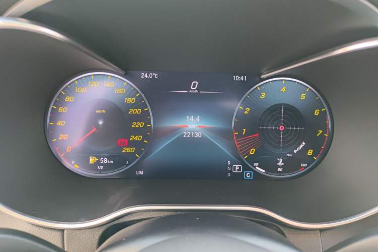 Used Mercedes-Benz GLC Coupe 2021 GLC 260 4MATIC Coupe SUV Instrument Cluster