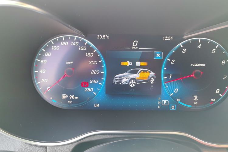 Used Mercedes-Benz GLC Coupe 2021 GLC 260 4MATIC Coupe SUV Instrument Cluster