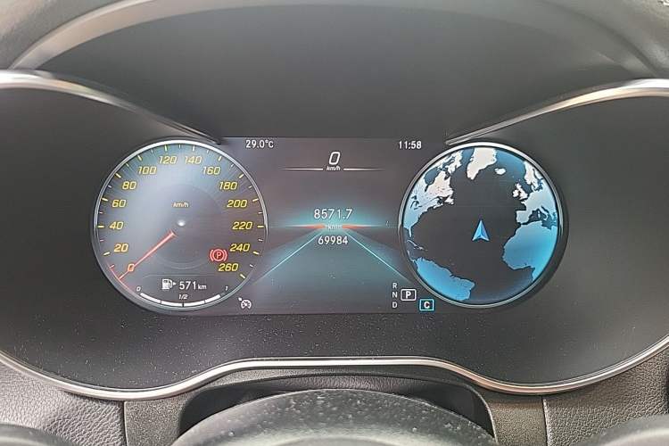 Used Mercedes-Benz GLC Coupe 2021 GLC 260 4MATIC Coupe SUV Instrument Cluster