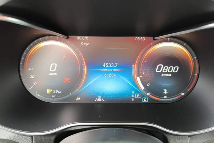 Used Mercedes-Benz GLC Coupe 2021 GLC 300 4MATIC Coupe SUV Instrument Cluster
