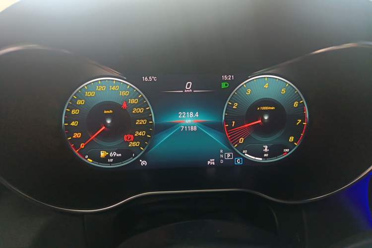 Used Mercedes-Benz GLC Coupe 2021 GLC 260 4MATIC Coupe SUV Instrument Cluster