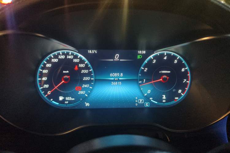 Used Mercedes-Benz GLC Coupe 2021 GLC 260 4MATIC Coupe SUV Instrument Cluster