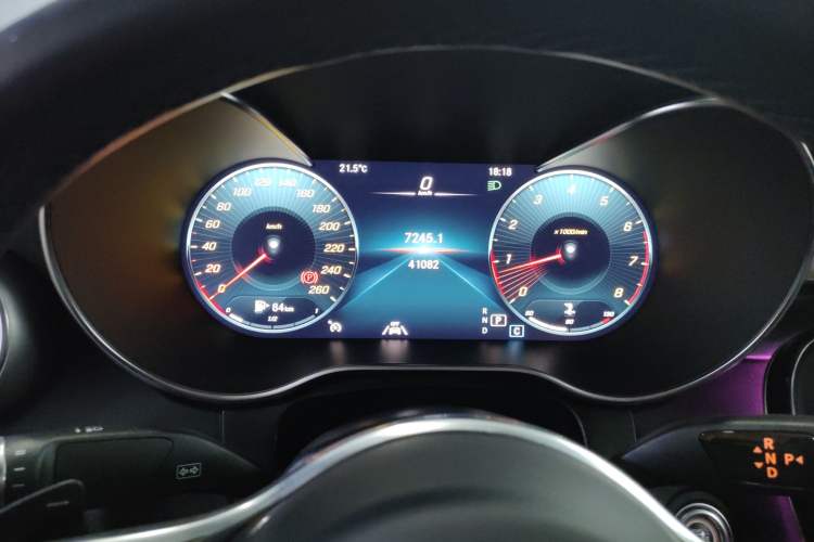 Used Mercedes-Benz GLC Coupe 2021 GLC 300 4MATIC Coupe SUV Instrument Cluster