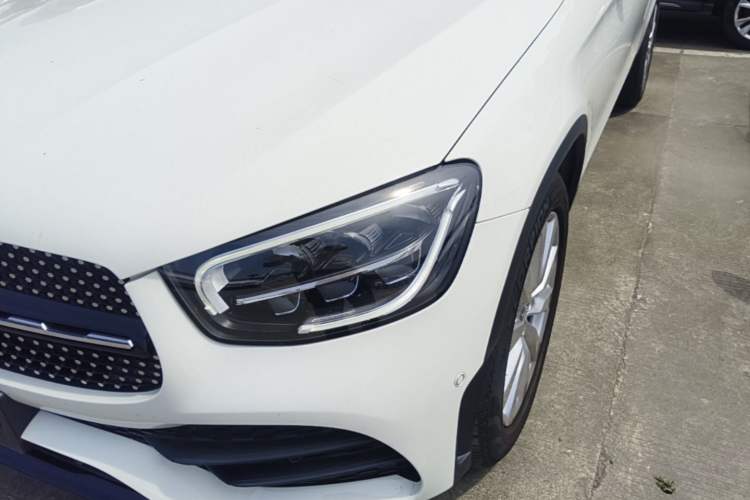 Used Mercedes-Benz GLC Coupe 2021 GLC 260 4MATIC Coupe SUV Left Front Headlight