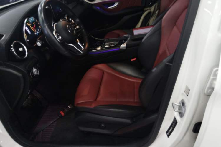 Used Mercedes-Benz GLC Coupe 2021 GLC 260 4MATIC Coupe SUV Left Front Seat