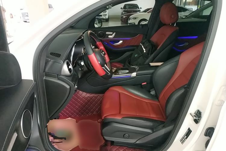 Used Mercedes-Benz GLC Coupe 2021 GLC 300 4MATIC Coupe SUV Left Front Seat