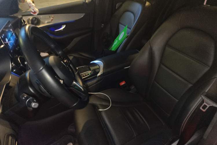 Used Mercedes-Benz GLC Coupe 2021 GLC 260 4MATIC Coupe SUV Left Front Seat