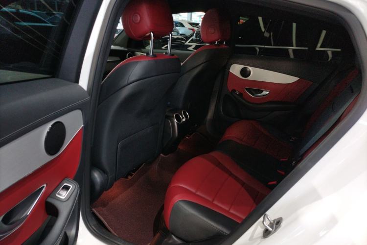 Used Mercedes-Benz GLC Coupe 2021 GLC 260 4MATIC Coupe SUV Left Rear Seat