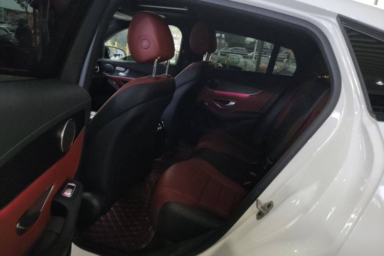Used Mercedes-Benz GLC Coupe 2021 GLC 300 4MATIC Coupe SUV Left Rear Seat