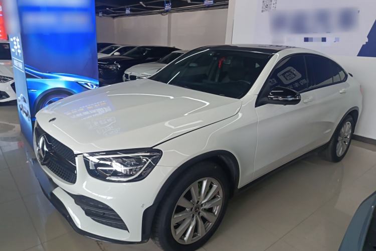 Used Mercedes-Benz GLC Coupe 2021 GLC 260 4MATIC Coupe SUV Left Side