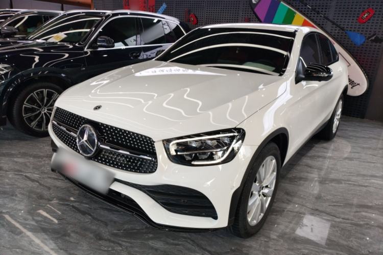 Used Mercedes-Benz GLC Coupe 2021 GLC 260 4MATIC Coupe SUV Left Side