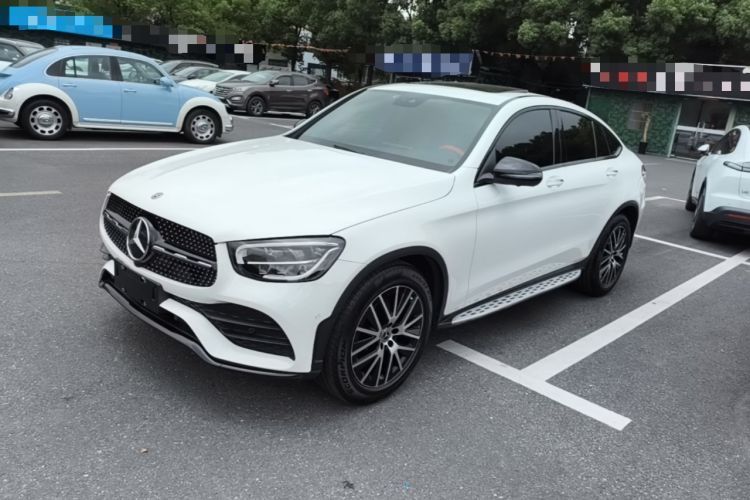 Used Mercedes-Benz GLC Coupe 2021 GLC 300 4MATIC Coupe SUV Guazi used car, China used car export, Used car for sale, Used cars, Cheapest cars for sale