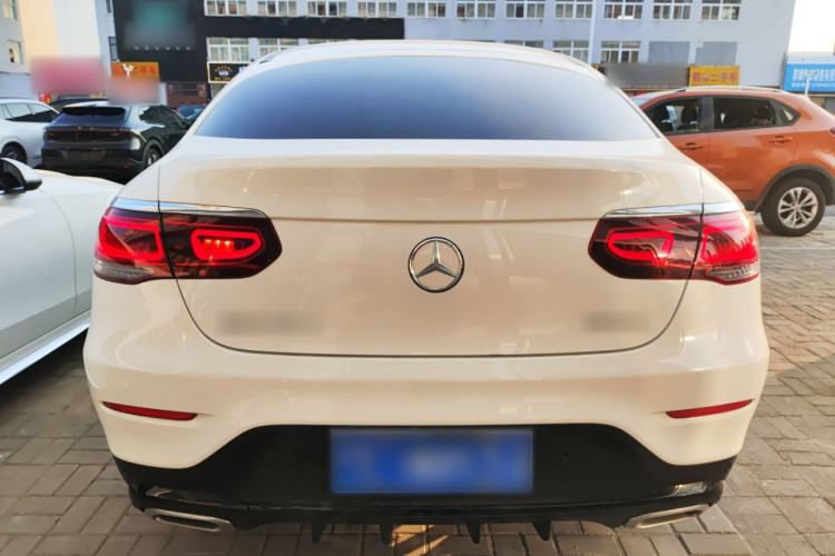 Used Mercedes-Benz GLC Coupe 2021 GLC 260 4MATIC Coupe SUV Rear