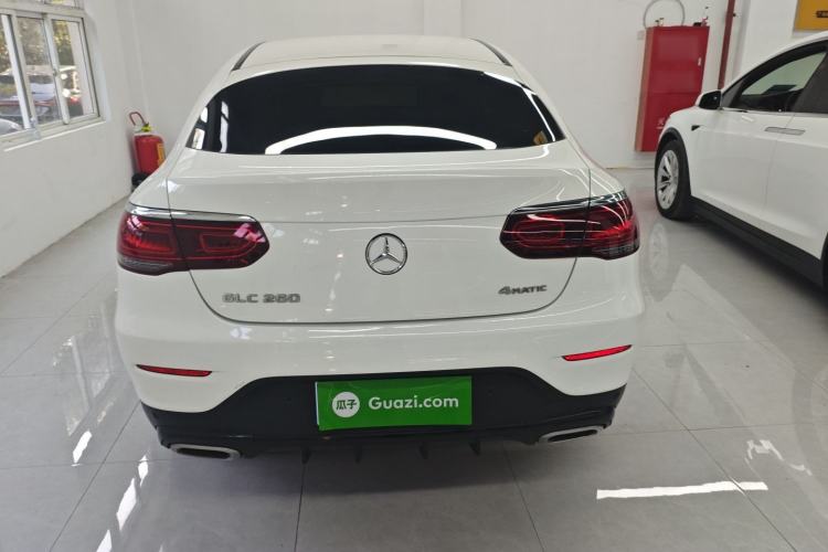 Used Mercedes-Benz GLC Coupe 2021 GLC 260 4MATIC Coupe SUV Rear
