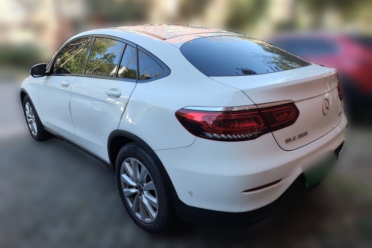Used Mercedes-Benz GLC Coupe 2021 GLC 260 4MATIC Coupe SUV Rear Left 45 Deg