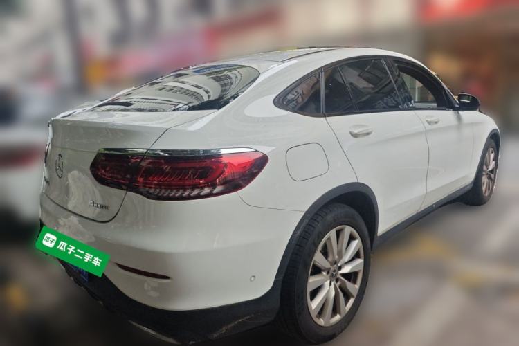 Used Mercedes-Benz GLC Coupe 2021 GLC 260 4MATIC Coupe SUV Rear Right 45 Deg