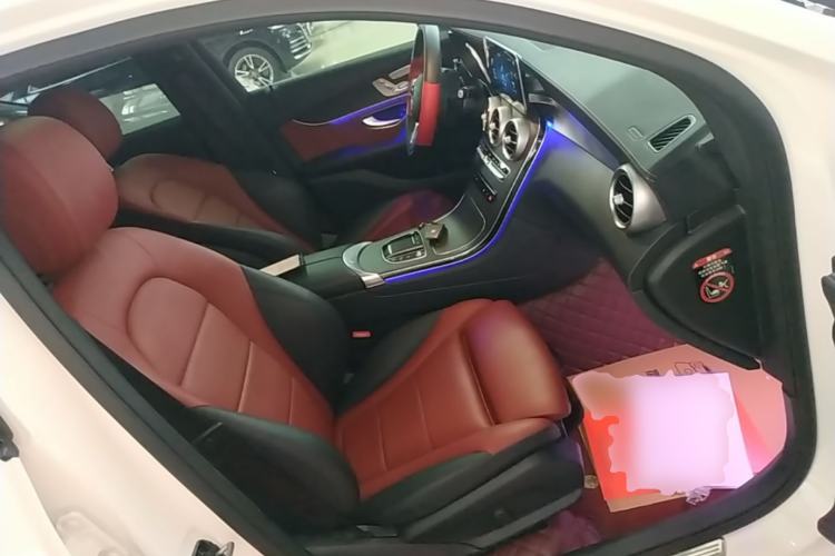 Used Mercedes-Benz GLC Coupe 2021 GLC 300 4MATIC Coupe SUV Right Front Seat