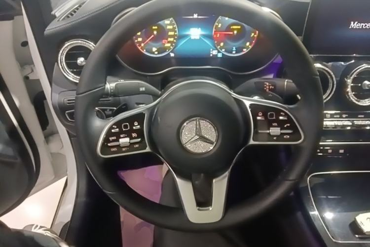 Used Mercedes-Benz GLC Coupe 2021 GLC 260 4MATIC Coupe SUV Steering Wheel