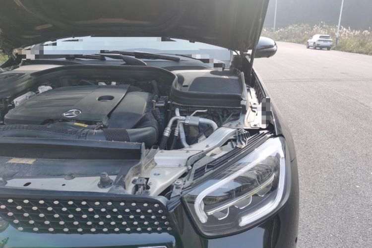 Used Mercedes-Benz GLC Coupe 2022 Refreshed GLC 300 4MATIC Coupe SUV Engine Bay Left