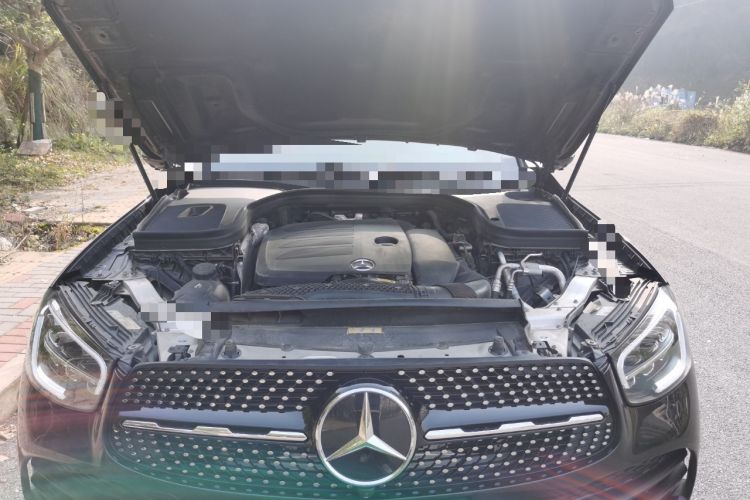 Used Mercedes-Benz GLC Coupe 2022 Refreshed GLC 300 4MATIC Coupe SUV Engine Bay