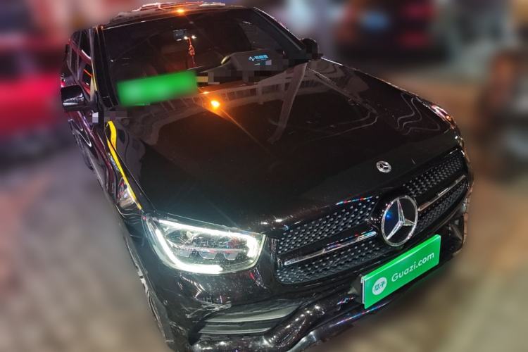 Used Mercedes-Benz GLC Coupe 2022 Refreshed GLC 260 4MATIC Coupe SUV Front Right 45 Deg