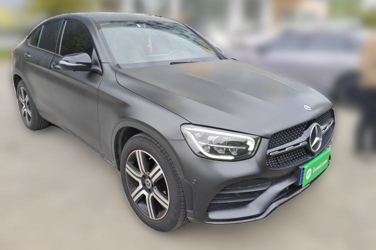 Used Mercedes-Benz GLC Coupe 2022 Refreshed GLC 260 4MATIC Coupe SUV Front Right 45 Deg