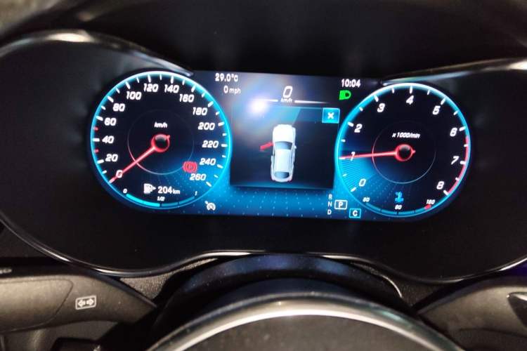 Used Mercedes-Benz GLC Coupe 2022 Refreshed GLC 260 4MATIC Coupe SUV Instrument Cluster