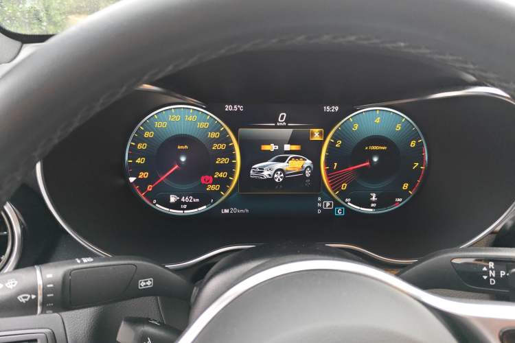Used Mercedes-Benz GLC Coupe 2022 Refreshed GLC 260 4MATIC Coupe SUV Instrument Cluster