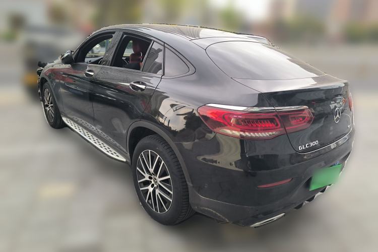 Used Mercedes-Benz GLC Coupe 2022 Refreshed GLC 300 4MATIC Coupe SUV Rear Left 45 Deg