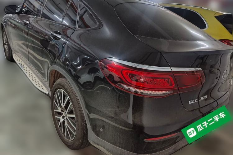 Used Mercedes-Benz GLC Coupe 2022 Refreshed GLC 300 4MATIC Coupe SUV Rear Left 45 Deg