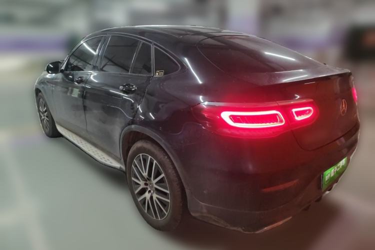 Used Mercedes-Benz GLC Coupe 2022 Refreshed GLC 260 4MATIC Coupe SUV Rear Left 45 Deg