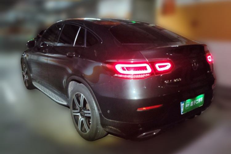Used Mercedes-Benz GLC Coupe 2022 Refreshed GLC 260 4MATIC Coupe SUV Rear Left 45 Deg