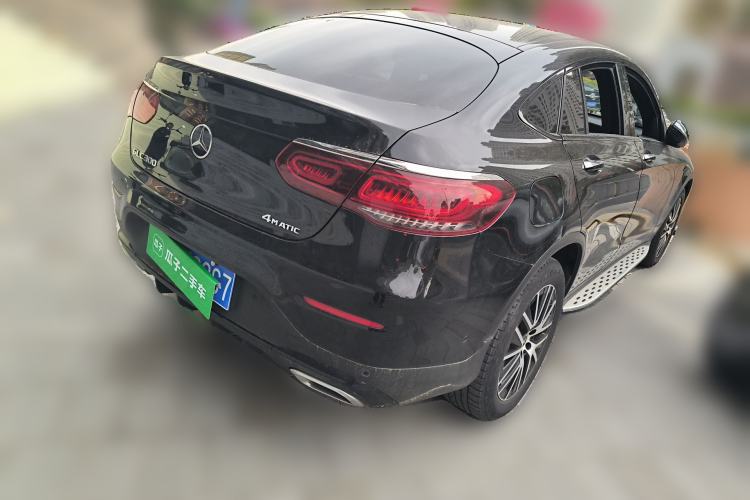 Used Mercedes-Benz GLC Coupe 2022 Refreshed GLC 300 4MATIC Coupe SUV Rear Right 45 Deg