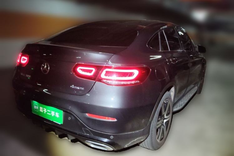 Used Mercedes-Benz GLC Coupe 2022 Refreshed GLC 260 4MATIC Coupe SUV Rear Right 45 Deg