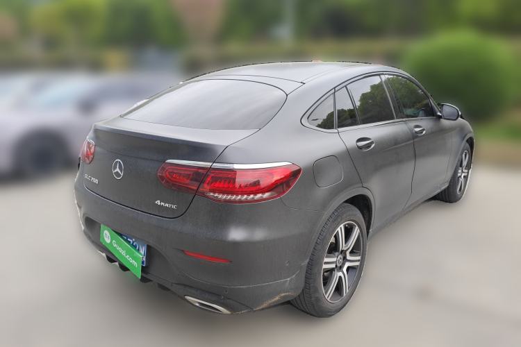 Used Mercedes-Benz GLC Coupe 2022 Refreshed GLC 260 4MATIC Coupe SUV Rear Right 45 Deg
