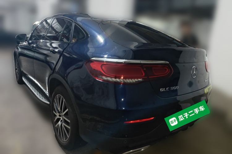 Used Mercedes-Benz GLC Coupe 2022 Refreshed GLC 300 4MATIC Coupe SUV Rear Left 45 Deg