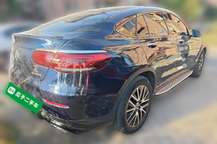 Used Mercedes-Benz GLC Coupe 2022 Refreshed GLC 300 4MATIC Coupe SUV Rear Right 45 Deg