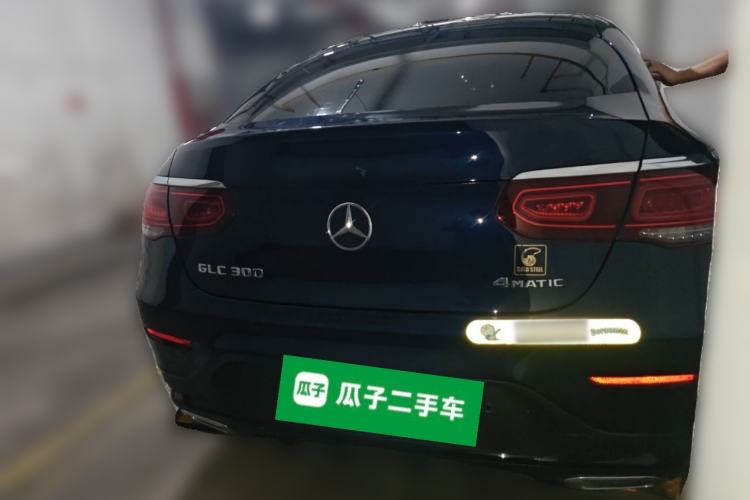 Used Mercedes-Benz GLC Coupe 2022 Refreshed GLC 300 4MATIC Coupe SUV Rear Right 45 Deg