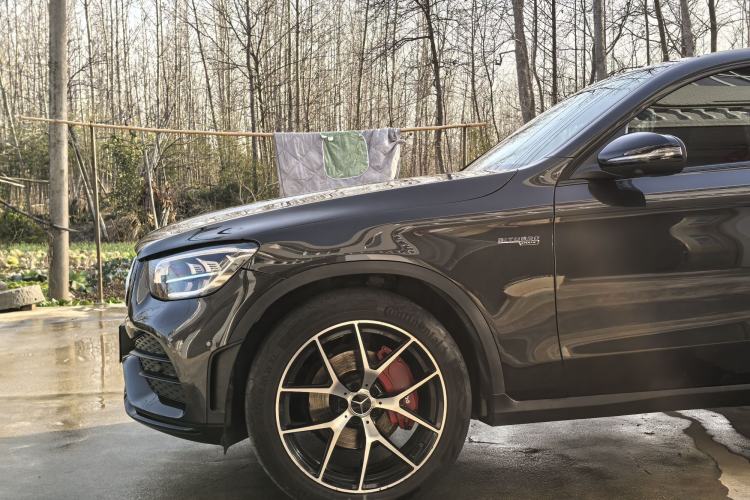Used Mercedes-Benz GLC Coupe 2022 GLC 260 4MATIC Coupe SUV Exterior 3