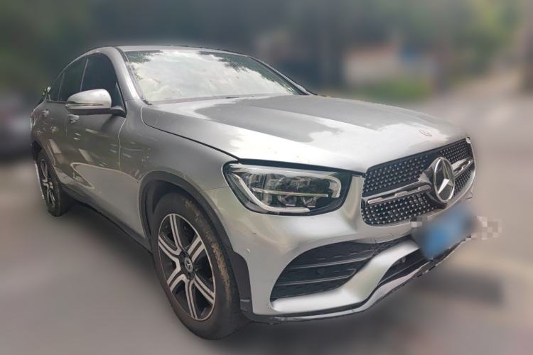 Used Mercedes-Benz GLC Coupe 2022 Refreshed GLC 260 4MATIC Coupe SUV Front Right 45 Deg