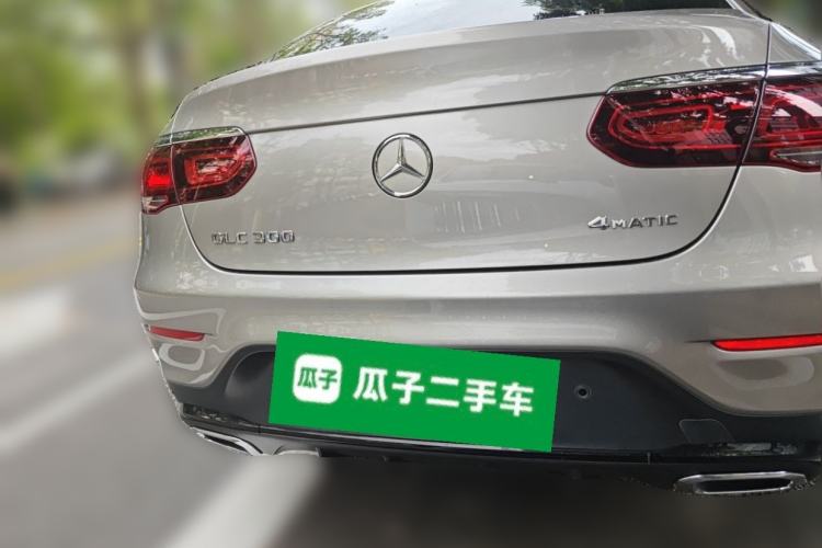 Used Mercedes-Benz GLC Coupe 2022 Refreshed GLC 300 4MATIC Coupe SUV Rear