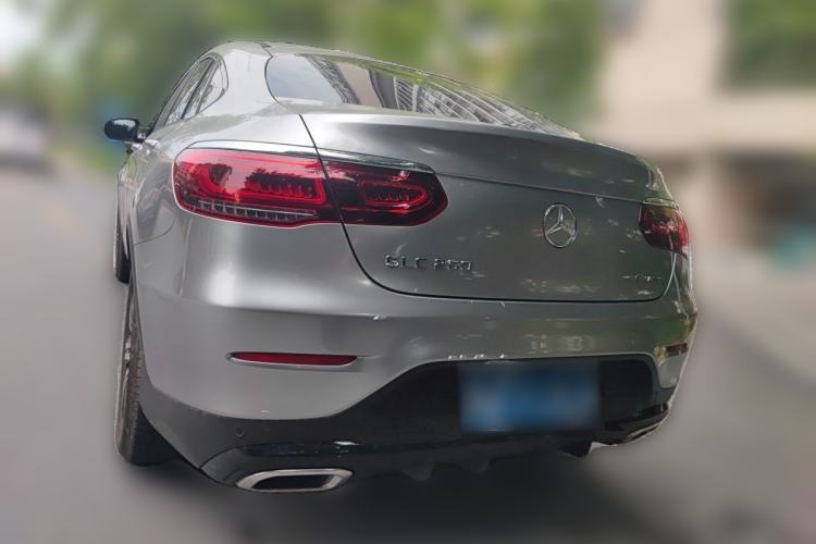 Used Mercedes-Benz GLC Coupe 2022 Refreshed GLC 260 4MATIC Coupe SUV Rear Left 45 Deg