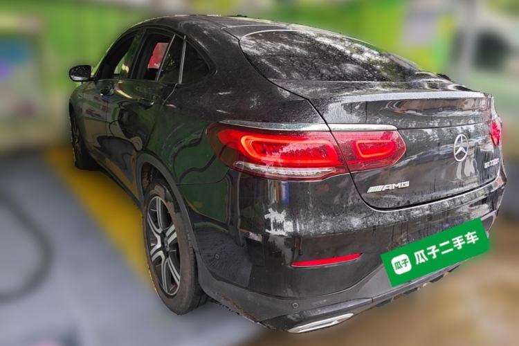 Used Mercedes-Benz GLC Coupe 2022 Refreshed GLC 260 4MATIC Coupe SUV Rear Left 45 Deg
