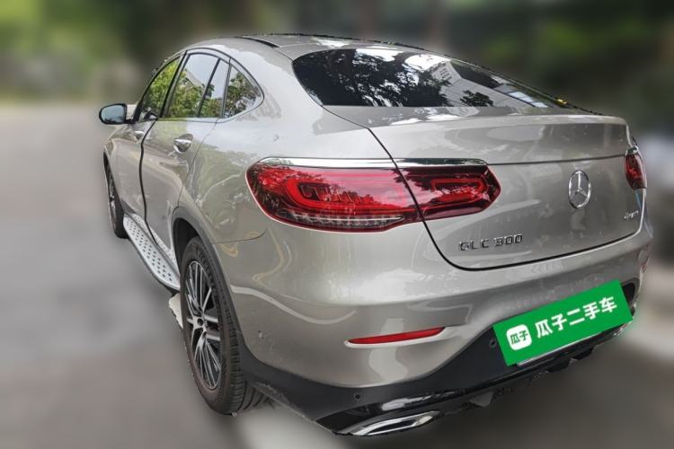 Used Mercedes-Benz GLC Coupe 2022 Refreshed GLC 300 4MATIC Coupe SUV Rear Left 45 Deg
